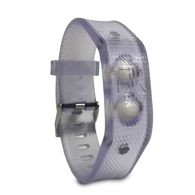 Pulsera Double FIR Power - Translúcido