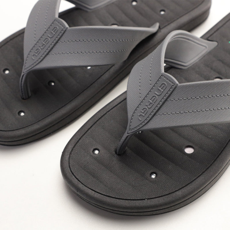 Zapatilla Slippers FIR Masculino - Negro/Gris