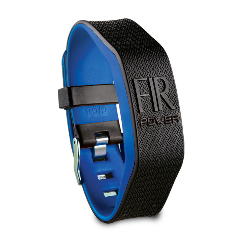 Pulsera Double FIR Power - Negro/Azul