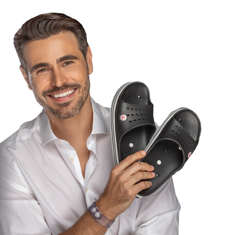 Zapatilla Slides FIR - Negro