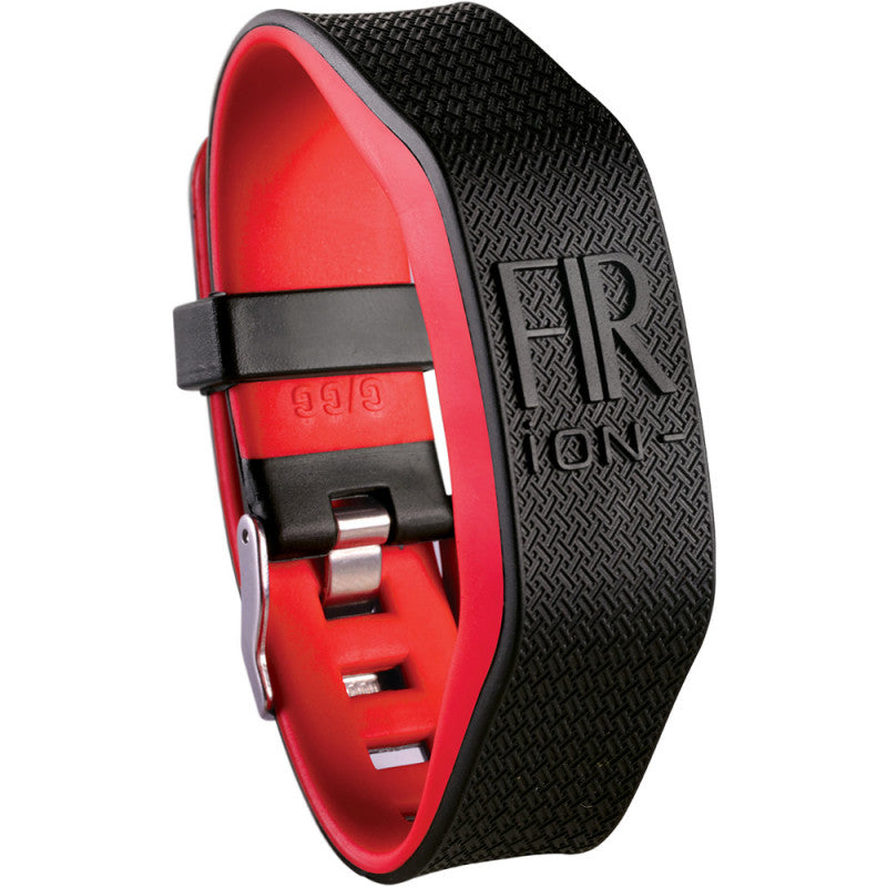 Pulsera FIR Íon - Negro/Rojo